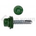 Саморез кровельный 5,5х25 RAL6002, зелёный К Prokrep (3000шт) Prokrep Саморез кровельный 5,5х25 RAL6002, зелёный К Prokrep (3000шт) Prokrep
