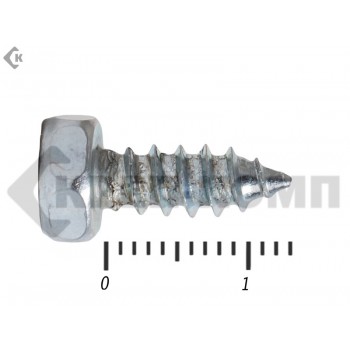 Шуруп с шестигранной головкой DIN7976 4,8х13 Малая фасовка (100шт) Prokrep