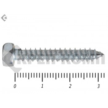 Шуруп с шестигранной головкой DIN7976 5,5х32 Малая фасовка (40шт) Prokrep