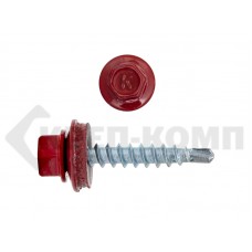 Саморез кровельный 4,8х29 RAL3003, красный рубин К Prokrep Средняя фасовка (250шт) Prokrep