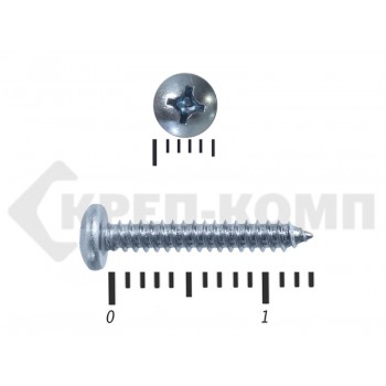Шуруп с полукруглой головкой DIN7981 2,2х13 (30000шт) Prokrep