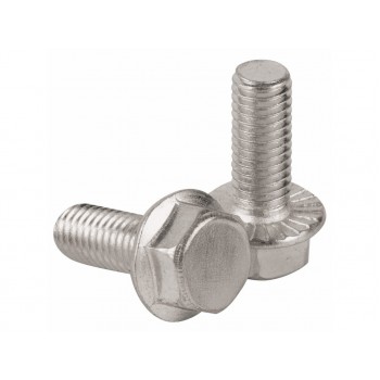 Болты с фланцем, с насечкой под головой, нержавеющие DIN6921 А2 6х 30 Малая фасовка (20шт) Prokrep