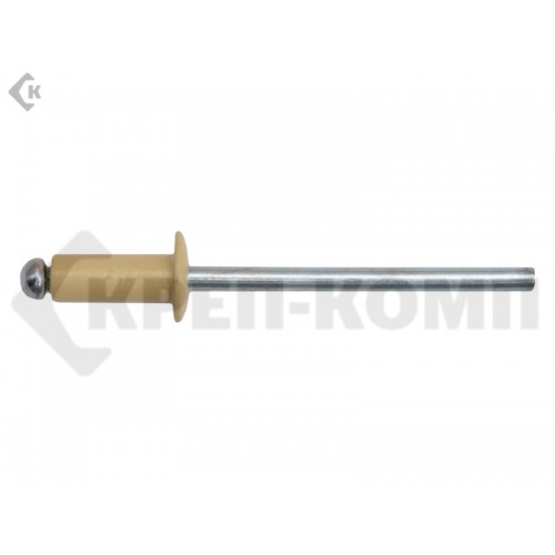 Заклепка алюм/сталь крашенная 4х10 RAL1014 (100шт) KENNER-SRC KENNER Заклепка алюм/сталь крашенная 4х10 RAL1014 (100шт) KENNER-SRC KENNER
