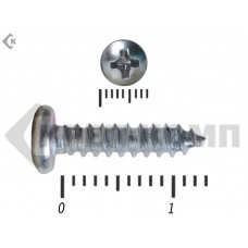 Шуруп с полукруглой головкой DIN7981 3,9х13 Малая фасовка (150шт) Prokrep