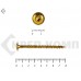 Саморезы с прессшайбой Torx, по дереву, желтый цинк6.0х 80 мм (100 шт) Rusconnect Саморезы с прессшайбой Torx, по дереву, желтый цинк6.0х 80 мм (100 шт) Rusconnect
