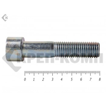 Винт с внутренним шестигранником,цинк DIN912 20 х80 Фасовка МОСКРЕП (2шт) МОСКРЕП
