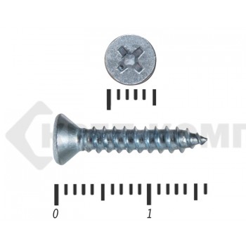 Саморез потай цинк DIN 7982 2,9х16 Малая фасовка (200шт) Prokrep
