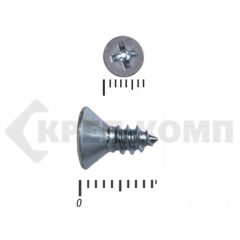 Саморез потай цинк DIN 7982 3,9х 9,5 Малая фасовка (200шт) Prokrep