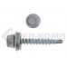 Саморез кровельный 4,8х29 RAL7004, серый К Prokrep Средняя фасовка (250шт) Prokrep