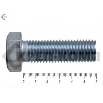 Болт полная резьба, цинк DIN933 20х 60 пр.10,9 (25кг/130) Prokrep