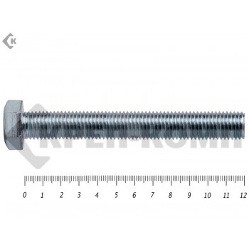 Болт полная резьба, цинк DIN933 24х120 пр.10,9 (25кг/53) Prokrep