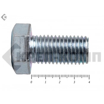 Болт полная резьба, цинк DIN933 24х 40 пр.10,9 (25кг/100) Prokrep