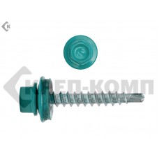 Саморез кровельный 4,8х35 RAL5021, синияя вода K Prokrep (3000шт) Prokrep