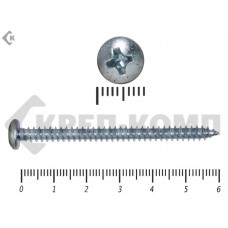 Шуруп с полукруглой головкой DIN7981 4,8х60 Малая фасовка (18шт) Prokrep