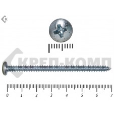 Шуруп с полукруглой головкой DIN7981 4,8х70 Средняя фасовка (150шт) Prokrep
