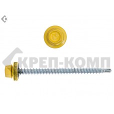 Саморез кровельный 4,8х70 RAL1018, желтый К Prokrep (1500шт) Prokrep
