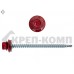Саморез кровельный 4,8х70 RAL3003, красный рубин К Prokrep (1500шт) Prokrep
