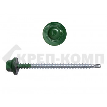 Саморез кровельный 4,8х70 RAL6002, зелёный К Prokrep (1500шт) Prokrep