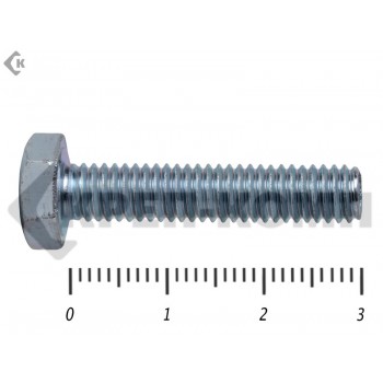 Болт полная резьба, цинк DIN933 6х 30 пр.8,8 (30шт) Распродажа Prokrep