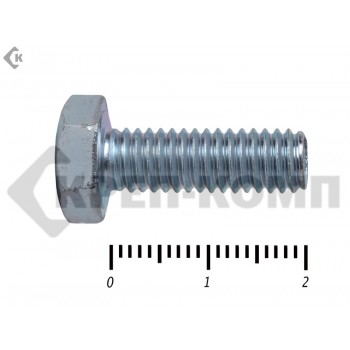 Болт полная резьба, цинк DIN933 6х 20 пр.8,8 (50шт) Распродажа Prokrep